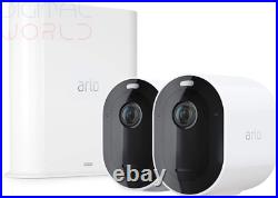 Arlo Pro3 Smart Home Security Camera CCTV system Wireless, 6-Month 2K