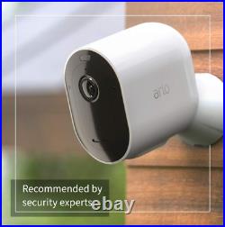 Arlo Pro3 Wireless Outdoor Home Security Camera System 3 Piece Set, White