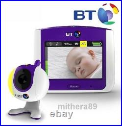 BT 7000 Digital VIDEO SOUND Baby Monitor 3.5 Inch COLOUR LCD Touch-Screen + ZOOM