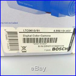 Bosch Digital Color Camera LTC0610/51 4.998.154.402 OVP