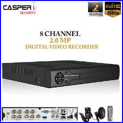 CCTV 2.0MP DVR 8ch Channel AHD 1080N Digital Video Recorder HD 720P VGA HDMI BNC