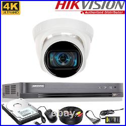 CCTV 8MP DVR CAMERA KIT HIKVISION Security HOME SURVEILLANCE FULL SYSTEM UHD