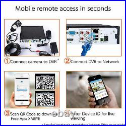 CCTV Camera System DVR 5MP 4-8-16 Channel Video Recorder UK