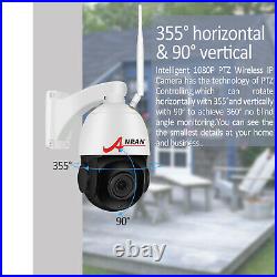 CCTV Camera System Wireless Security Solar 2Way Audio Talk Outdoor 20Zoom 64G