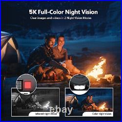 Camcorder Video Camera UHD 5K 56MP 30FPS Color Night Vision Digital for Youtube