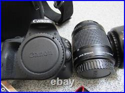 Canon EOS 100D 18.0MP Digital SLR Camera + Canon EF-S 18-55mm IS STM Macro Lens