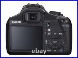 Canon EOS 1100D 12.2MP Digital SLR Camera Black Kit with EF-S IS II