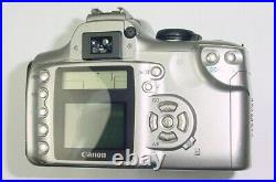 Canon EOS 300D 6.3MP Digital SLR Camera with Canon 18-55mm EF-s Lens Silver