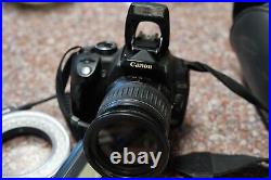 Canon EOS 350D / 8.0MP Digital SLR Camera Black (Kit with EF-S 18-55 Lens)