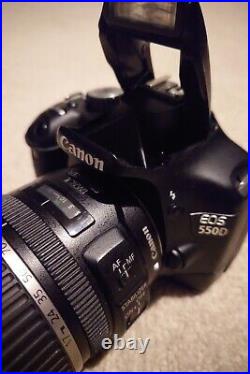 Canon EOS 550D 18.0MP SLR camera works perfect minor fault flash spring