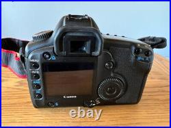Canon EOS 5D 12.8MP Digital SLR Camera Black, excellent condition