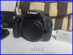 Canon EOS 600D 18.0 MP Digital SLR Camera Black