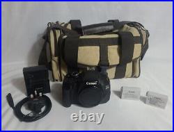 Canon EOS 600D 18.0 MP Digital SLR Camera Black