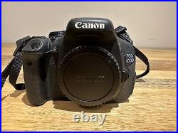 Canon EOS 600D 18.0 MP Digital SLR Camera Black (Body Only)
