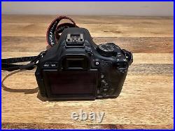 Canon EOS 600D 18.0 MP Digital SLR Camera Black (Body Only)