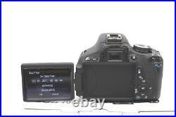 Canon EOS 600D 18.0 MP Digital SLR Camera Black With 28mm Lens Used Working