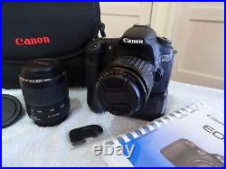 Canon EOS 60D. + 2 Lens kit, 18.0MP Digital SLR Camera Black