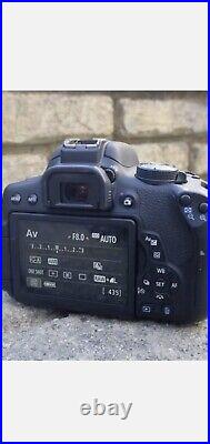 Canon EOS EOS 750D 24.2MP Digital SLR Camera Black (Kit with 18-55mm Lens)