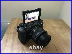 Canon EOS M6 DSLR Digital Camera with 15-45mm EF-M Lens Black Colour