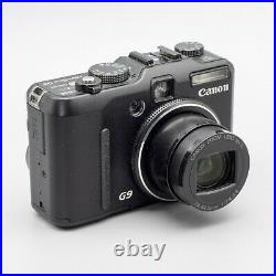 Canon PowerShot G9 12MP & 6X Optical Zoom Tested/100%, Complete & Superb