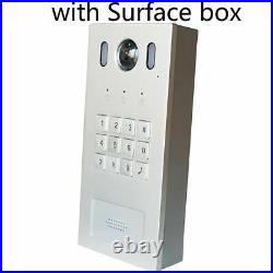 Digital Doorbell Visitor Entrance Machine With Camera Waterproof Wired 7W Powers