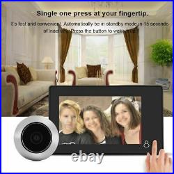 Digital Smart Doorbell Videos Color Indoor Camera Viewer With Charging Cable New