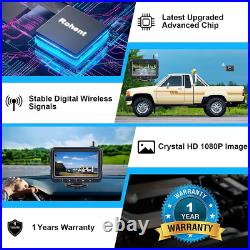 Digital Wireless 5 Splitscreen Monitor+1080P HD CCD Colour Reversing Camera Kit