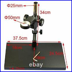 Digital microscope with 8 LED monitor HD colour camera 10X-90X zoom -UK seller