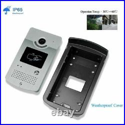 Door Phone Doorbell Video Intercom Waterproof Outdoor Camera Indoor Monitor 220V