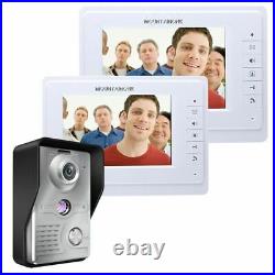 Doorbell Monitor Camera Kit 7 Inch 220v Wired Video Phone Visual Intercom System