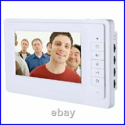 Doorbell Monitor Camera Kit 7 Inch 220v Wired Video Phone Visual Intercom System