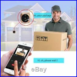 Doorbell Video Peephole Wifi Camera 4.3in Monitor Motion Detection Eye Viewer