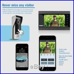 Doorbell Wireless WiFi Smart IP Video Phone Intercom 1200TVL Wired Remote Camera