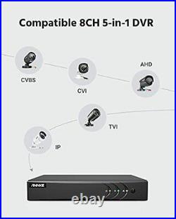 E200 1080p Outdoor CCTV Camera System, 8 Channel 5MP Lite DVR and 4x 2MP