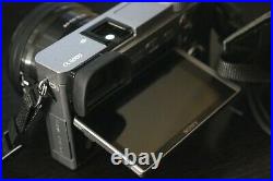 EUC Sony a6000 24.3MP Digital Mirrorless Camera with kit lens Graphite Color