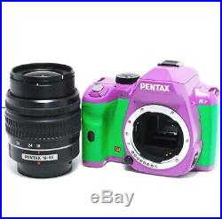 EVANGELION FIRST MACHINE COLOR PENTAX K-R Camera lens set From Japan