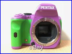 EVANGELION FIRST MACHINE COLOR PENTAX K-R Camera lens set From Japan