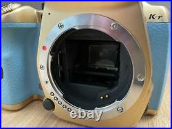 Excellent Pentax K-r 12.4MP Digital SLR Camera Body Only Gold Blue Color Japan