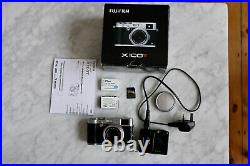 Fujifilm X100T Digital Camera Silver colour Used with Box