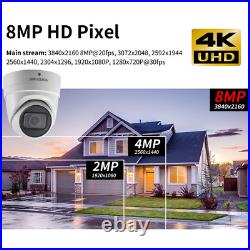 HIKVISION 4K 8MP IP Network Camera Motorized CCTV Motion Detection Night Vision