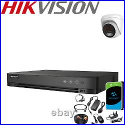 HIKVISION 4K ColorVu 8MP Audio CCTV Security Camera System Night Vision Outdoor