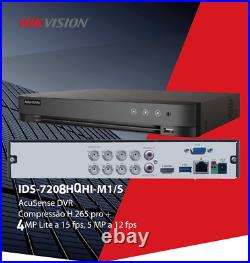 HIKVISION 4, 8, 16 Channel DVR Recorder 1080p iDS-7204HQHI-M1 iDS-7208HQHI-M1 UK