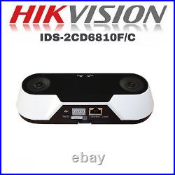 HIKVISION IP CAMERA PEOPLE COUNTING IDS-2CD6810F/C 2.8mm DUAL-LENS H. 264 WHITE