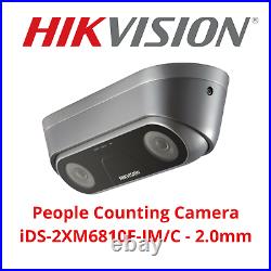 HIKVISION IP CAMERA PEOPLE COUNTING IDS-2XM6810F-IM/C 2.0mm DUAL-LENS