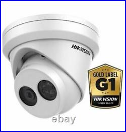 Hikvision 4K Ultra HD DS-2CD2345FWD-I 2.8mm 4MP H. 265+ Network Security Camera