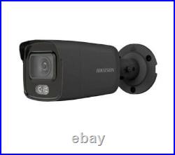 Hikvision 4mp Ip Cctv Poe Security Kit 4-8-16 Nvr Acusense Bullet Camera System