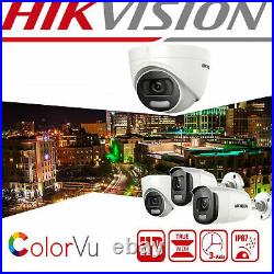 Hikvision Colorvu Cctv Systems 4k Dvr Hdmi/vga Hd 5/4mp Camera Ds-2ce72hft-f28