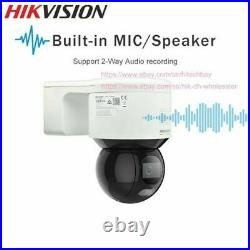 Hikvision DS-2DE3A400BW-DE/W 4MP Full-Color ColorVu Camera 2-Way Audio PoE WiFi