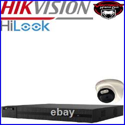 Hikvision Hilook 4k Dvr Viper Pro 8mp Cameras Full Night Colour Cctv System Uk