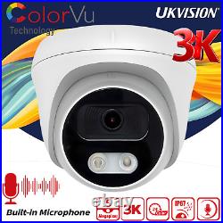 Hikvision Hilook 5MP Audio CCTV 3K DVR 8CH Outdoor Home Security Camera System
